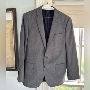Dark gray JCrew Ludlow suit